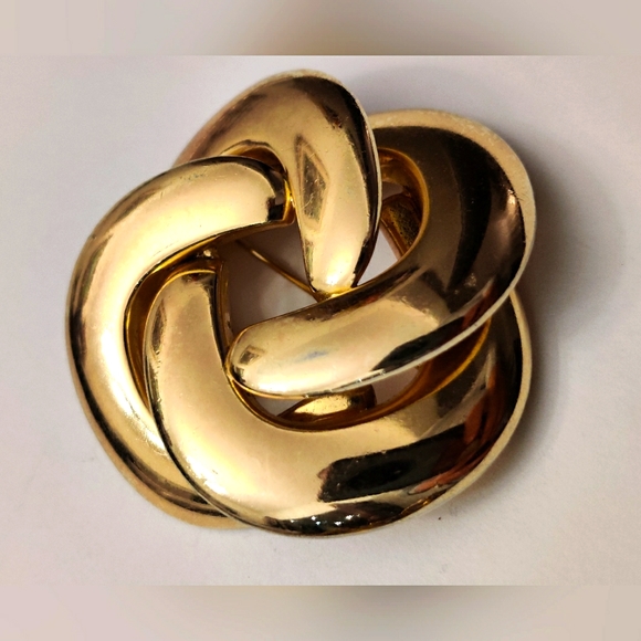 Dior by Grosse, Germany Modernist Love/Eternity Knot Pin Brooch - Picture 7 of 16